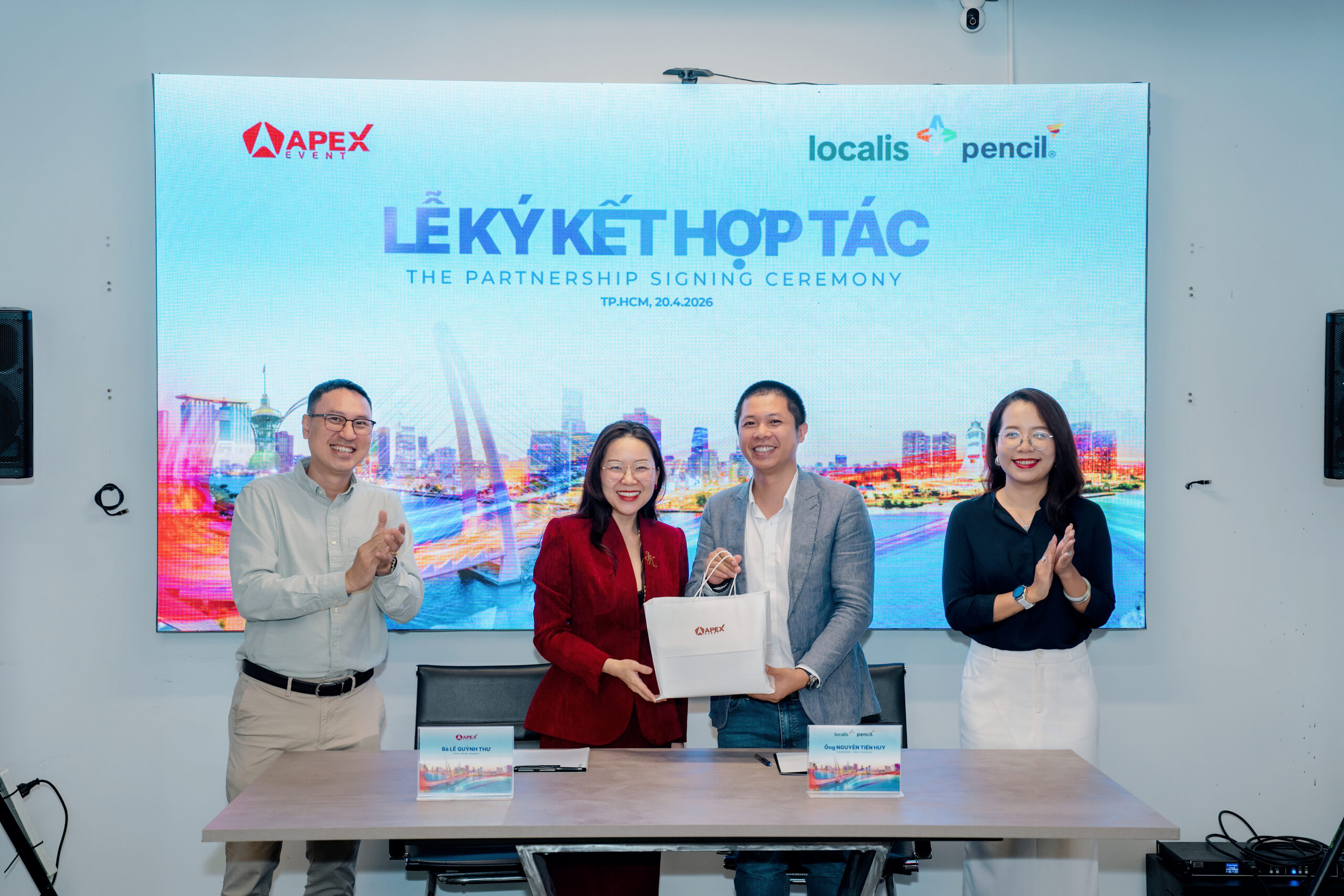 Localis.vn by Pencil Group Signs Strategic Partnership with Apex Event and GDL JSC to Foster Vietnam’s Indigenous Cultural Tourism