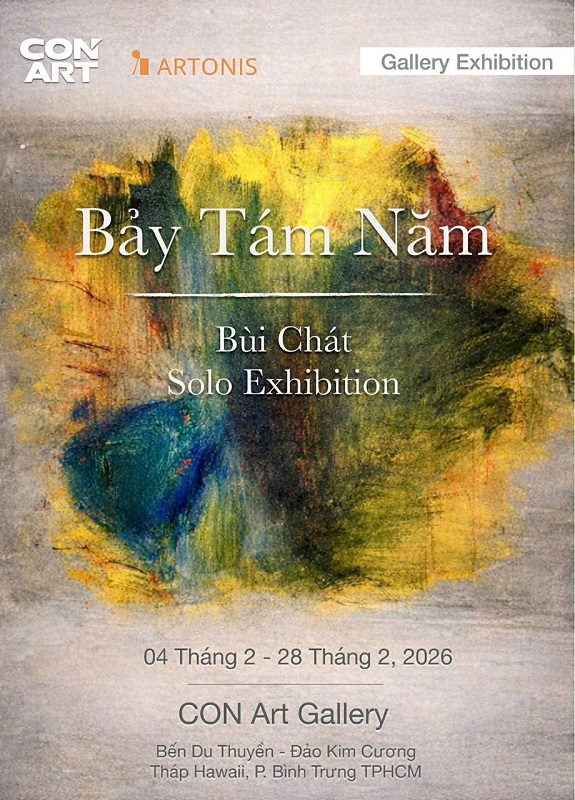 "BẢY TÁM NĂM" - Bùi Chát Solo Exhibition